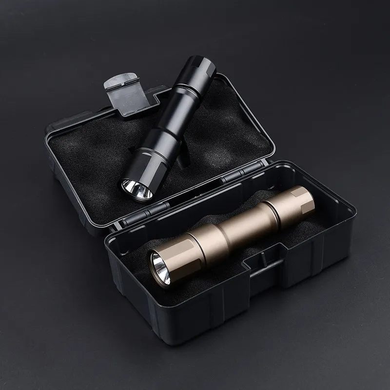 WADSN-Casco táctico Scout Weapon Light, lámpara LED blanca de mano para casco táctico, montaje rápido, accesorio de caza, 1300 lúmenes - imagen 3