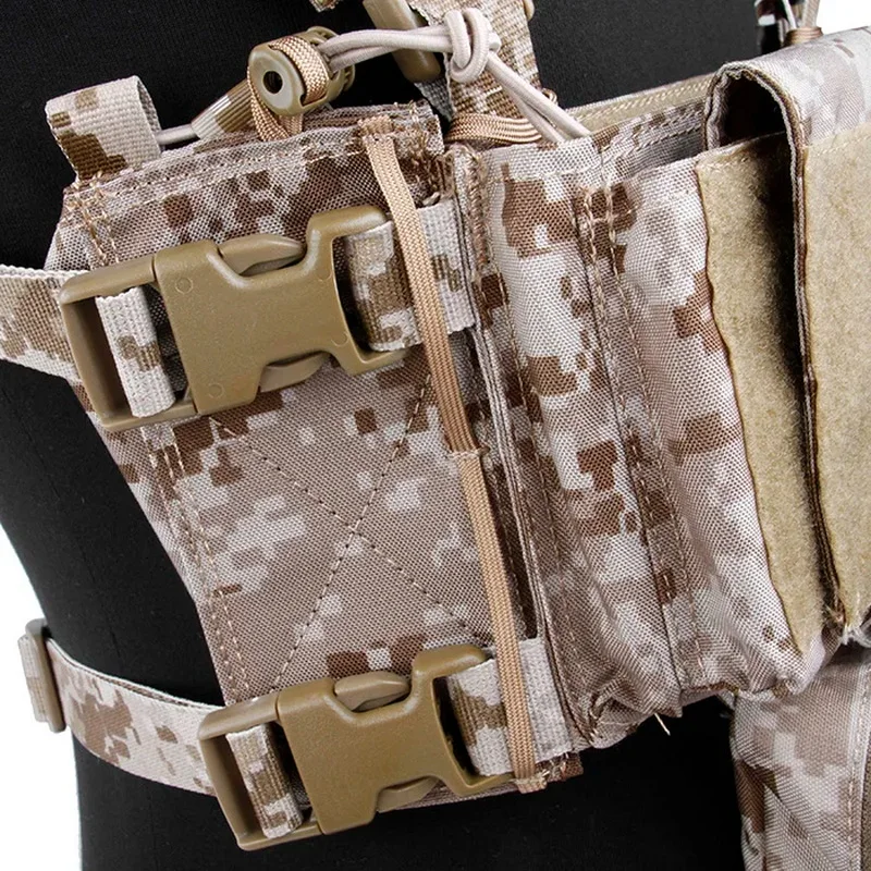Chaleco táctico de caza TMC, conjunto de plataforma de pecho Modular, tela 500D - imagen 5