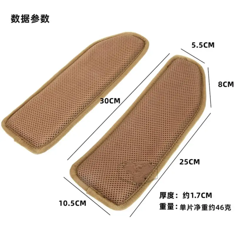 Chaleco táctico con forro de malla transpirable, chaleco de caza con amortiguación de disipación de calor y almohadilla aislante - imagen 2