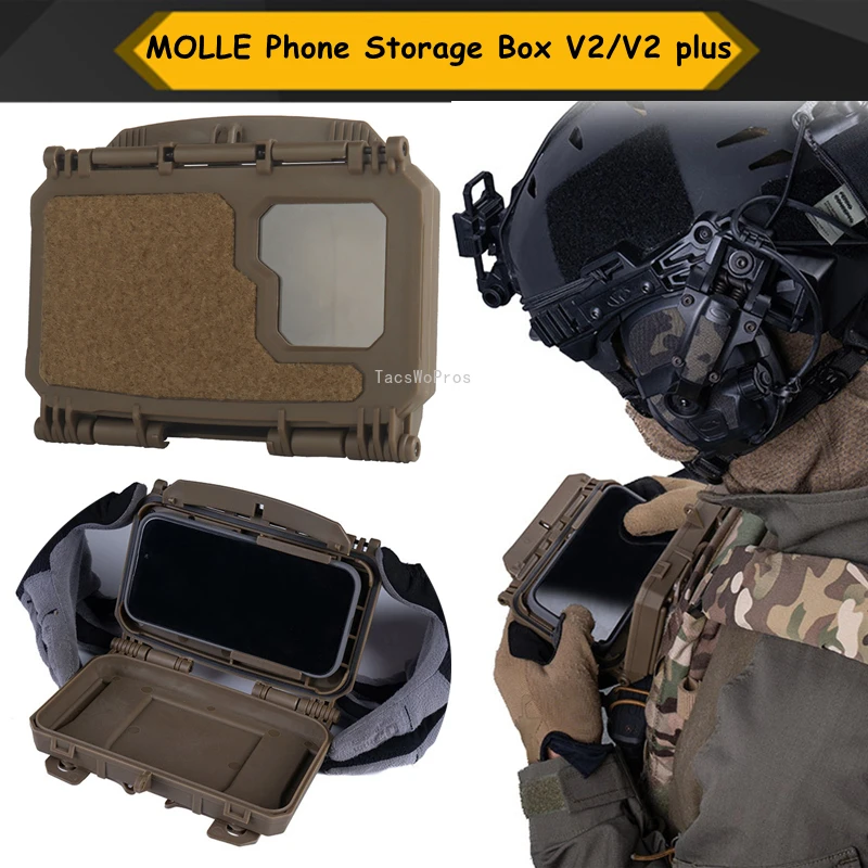 Soporte táctico MOLLE V2 Plus para teléfono móvil