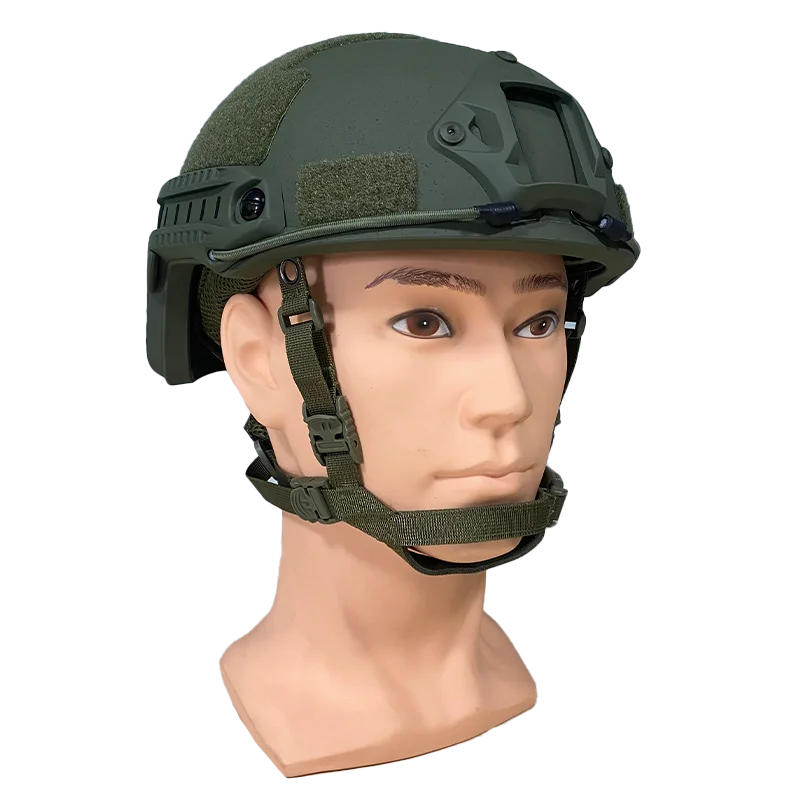 Casco táctico balístico ACH Kevlar NIJ IIIA corte alto FAST Pad - imagen 4