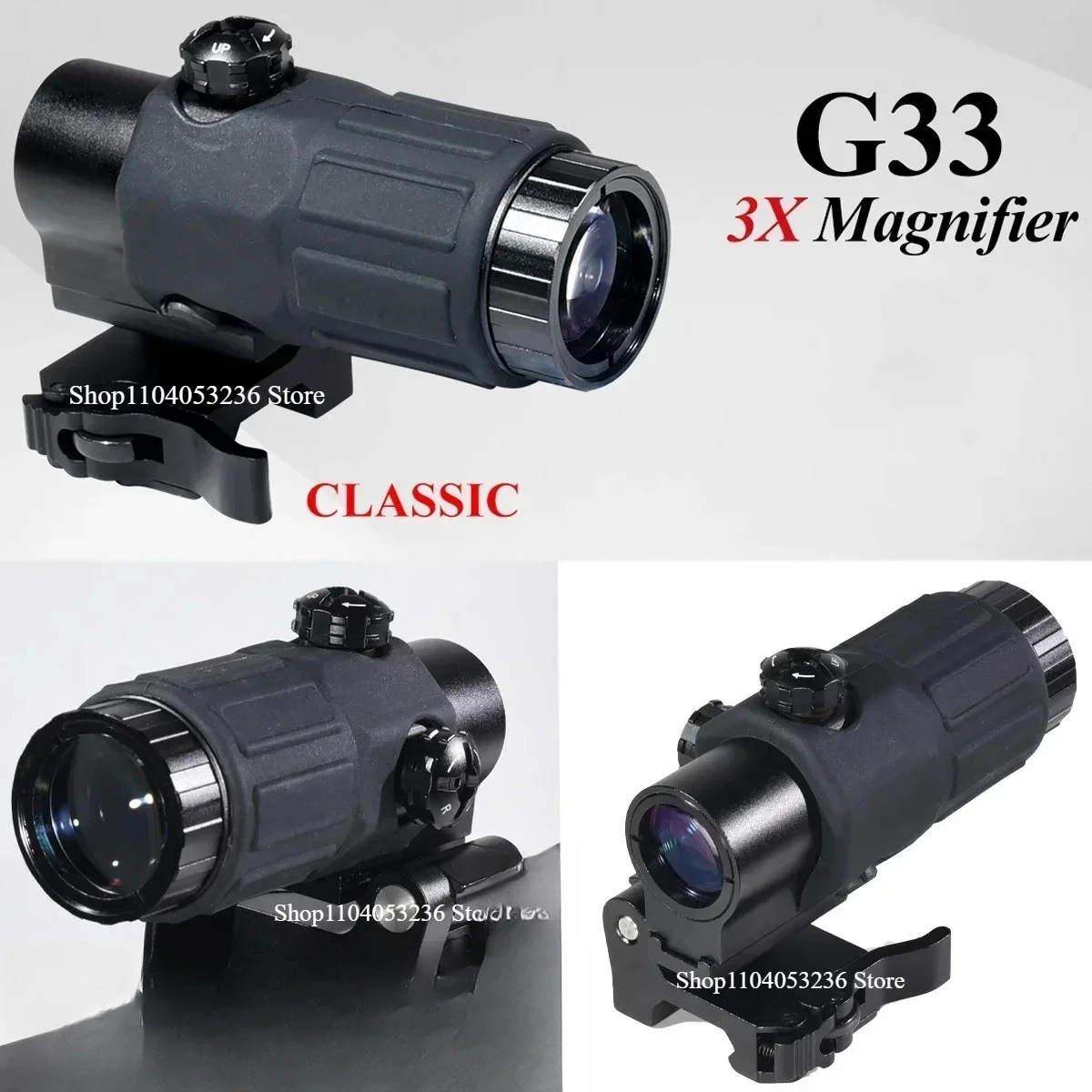 Mira colimadora táctica abatible Etech para rifle - imagen 3
