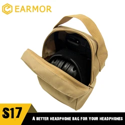 EARMOR M31 M32 Bolsa MOLLE para orejeras tácticas