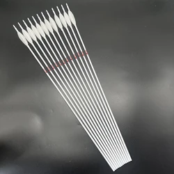 Flechas carbono para arco de caza – Pluma pavo