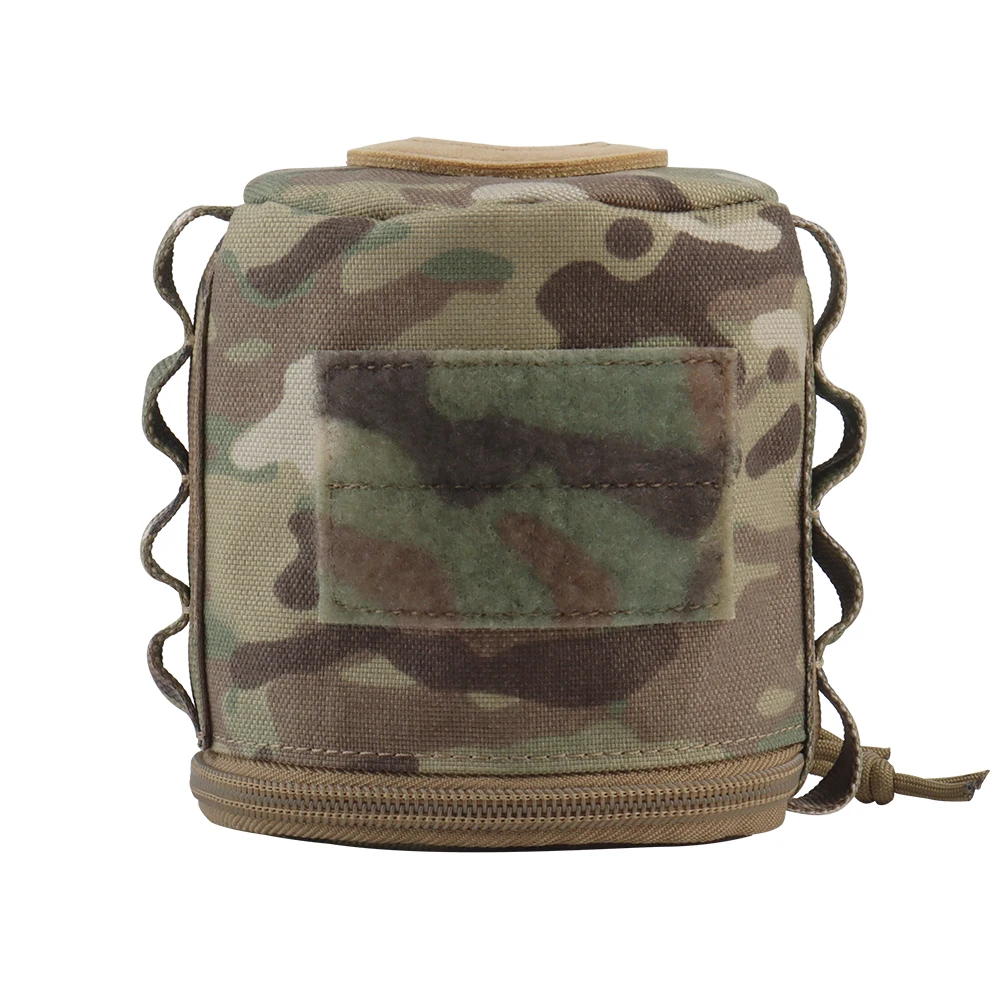 Estuche de almacenamiento de papel higiénico portátil táctico MOLLE, bolsa organizadora de pañuelos para acampar y senderismo - imagen 3