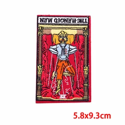 Parche termoadhesivo Punk calavera – Tarot para chaquetas y ropa