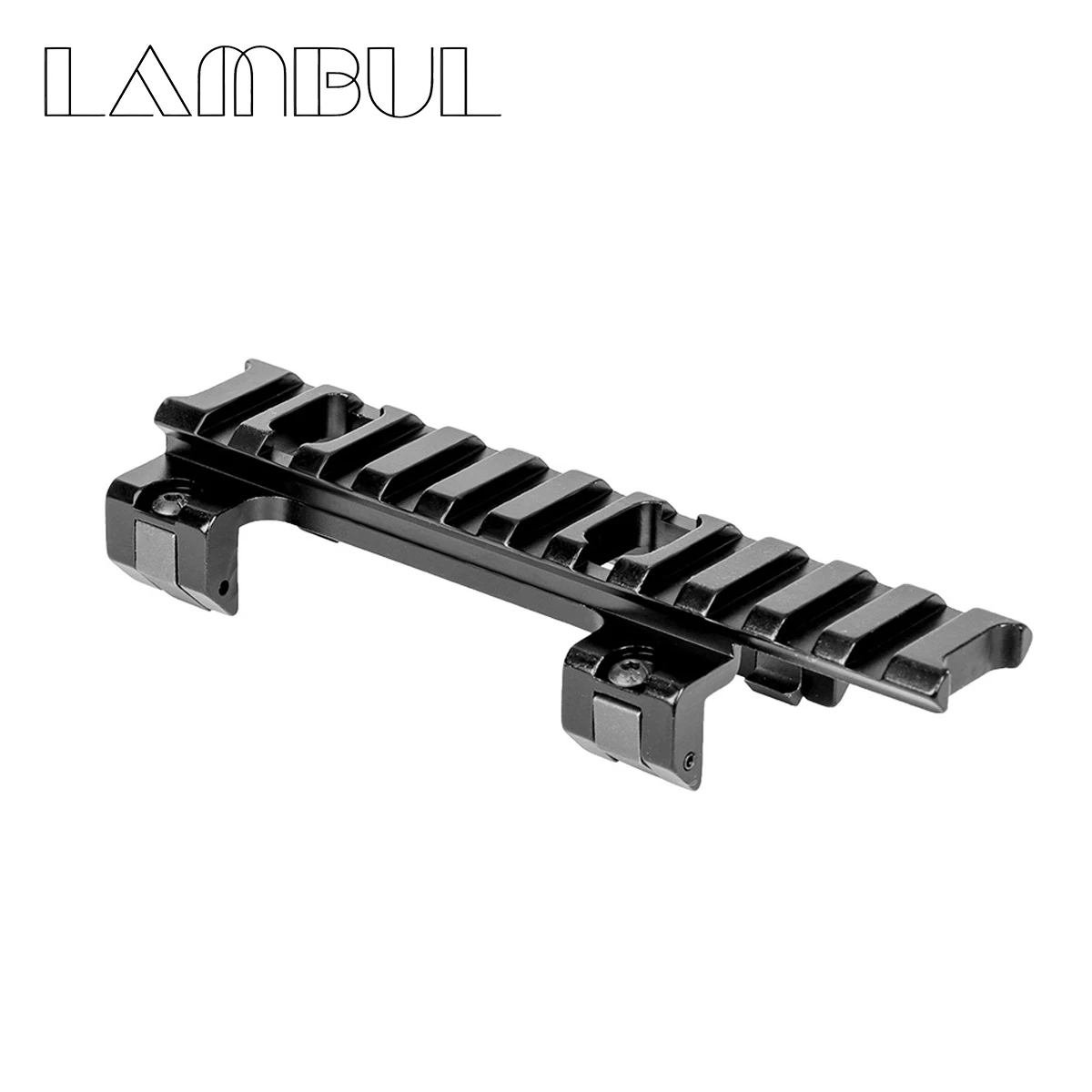 Soporte de extensión de riel táctico HK MP5/MP5K, Base de montaje de riel MP5 de aluminio CNC, adaptador de riel de cola de milano de alcance Picatinny de 90/120mm - imagen 4