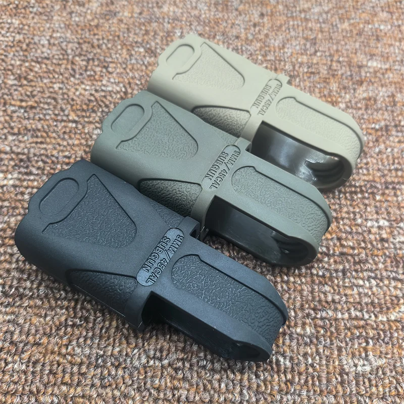 Jaula táctica Airsoft de 9MM NATO para subpistola, bucles de goma mágicos rápidos para MP5 MP5K, asistencia para revistas, accesorios para bolsa de Rifle de caza