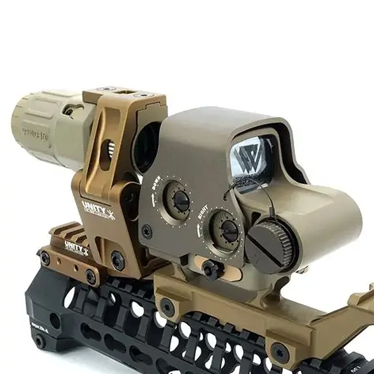 2,26 "/2,91" GB HY T01 T02 montaje HRF SKIFF soporte elevador láser unidad rápida Ftc soporte elevador óptico RDS G43 G33 lupa 551 558 Base - imagen 4