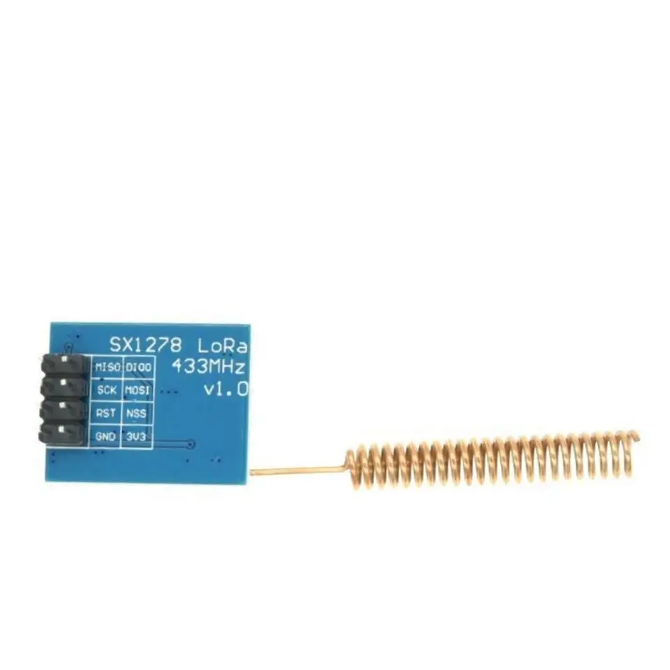 Módulo inalámbrico de espectro extendido LoRa SX1278 / 433MHz / interfaz SPI / Anxin can Ra-01 - imagen 5