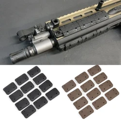 Cubierta riel M-LOK antideslizante para AR15 M4 M16 airsoft y caza