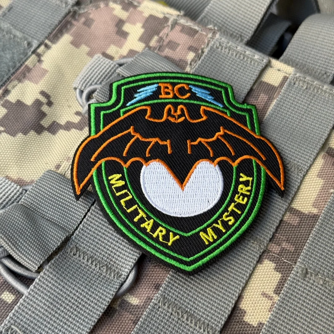 Parche de Stalker de Chevron, insignia de moral táctica, parches de gancho y bucle bordados, brazalete militar táctico, pegatina para mochila - imagen 5