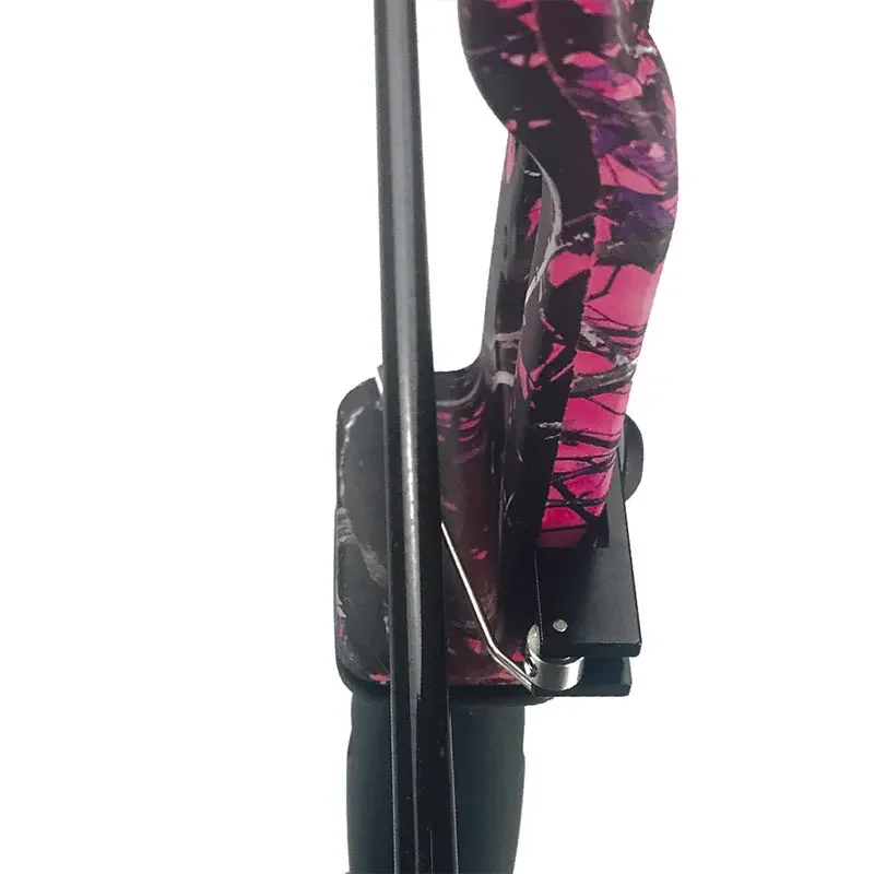 6 soportes de flecha de tiro con arco de colores, soporte magnético de mano izquierda/derecha, aleación de aluminio para tiro con arco recurvo y caza - imagen 2