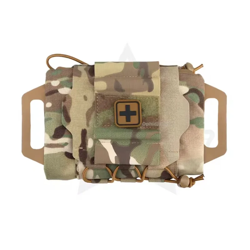 Bolsa médica OPHIDIAN Tac IFAK MOLLE, botiquín de primeros auxilios de despliegue rápido, bolsa de emergencia para caza al aire libre, Kit médico para acampar - imagen 5