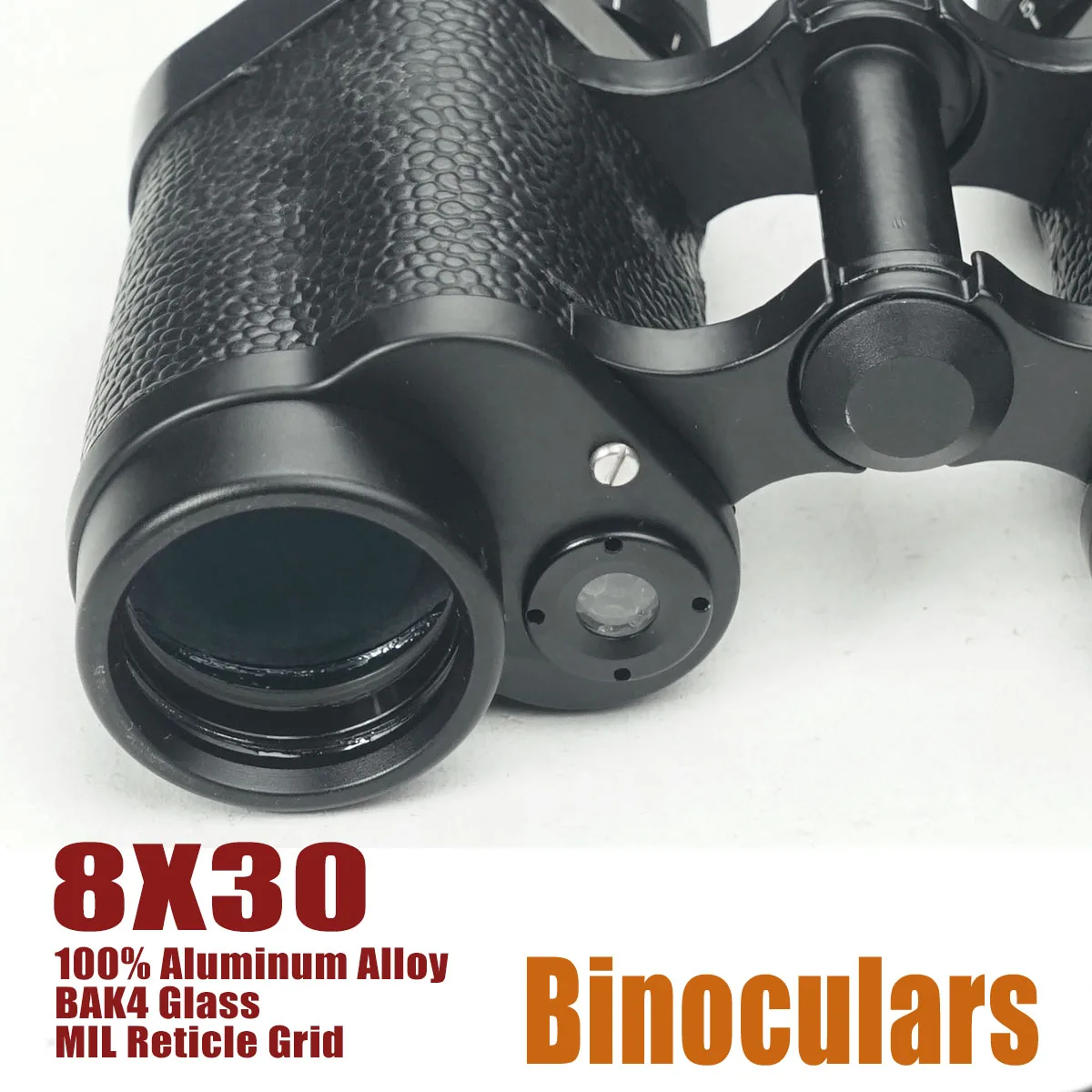 Binoculares Bak4 Roof 8x30 con caja, binoculares compactos económicos, retícula Mil, envío gratis - imagen 3