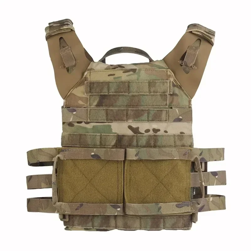 Chaleco táctico JPC 2, portador de placa de puente transpirable JPC 2,0 Molle Ranger, chalecos de caza verdes, accesorios de aparejo de pecho Airsoft - imagen 3