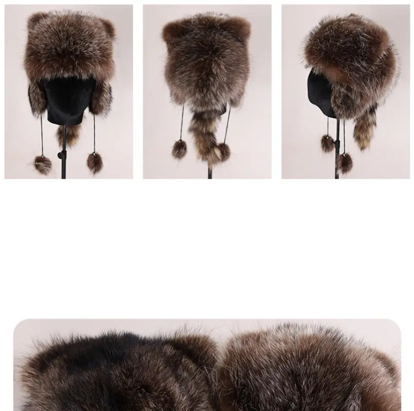 Gorro cálido de invierno, gorro antifrío, protección para los oídos, gorro grueso, gorro Lei Feng, gorro de hombre - imagen 2