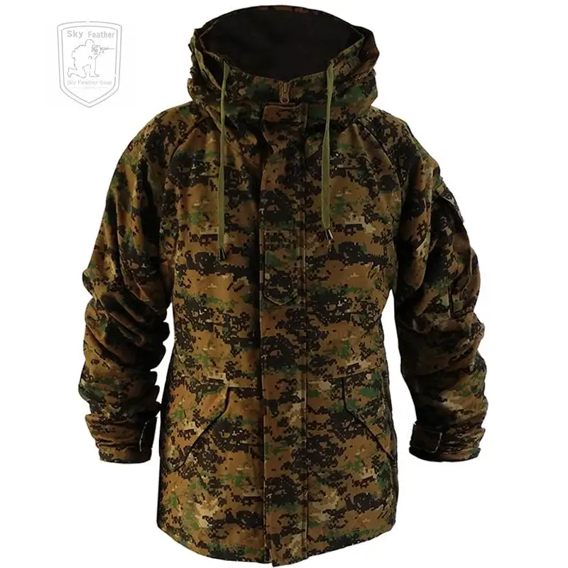 G8 Rash-Chaqueta cortavientos táctica para hombre, forro polar de camuflaje, abrigo cálido para exteriores, Invierno - imagen 4