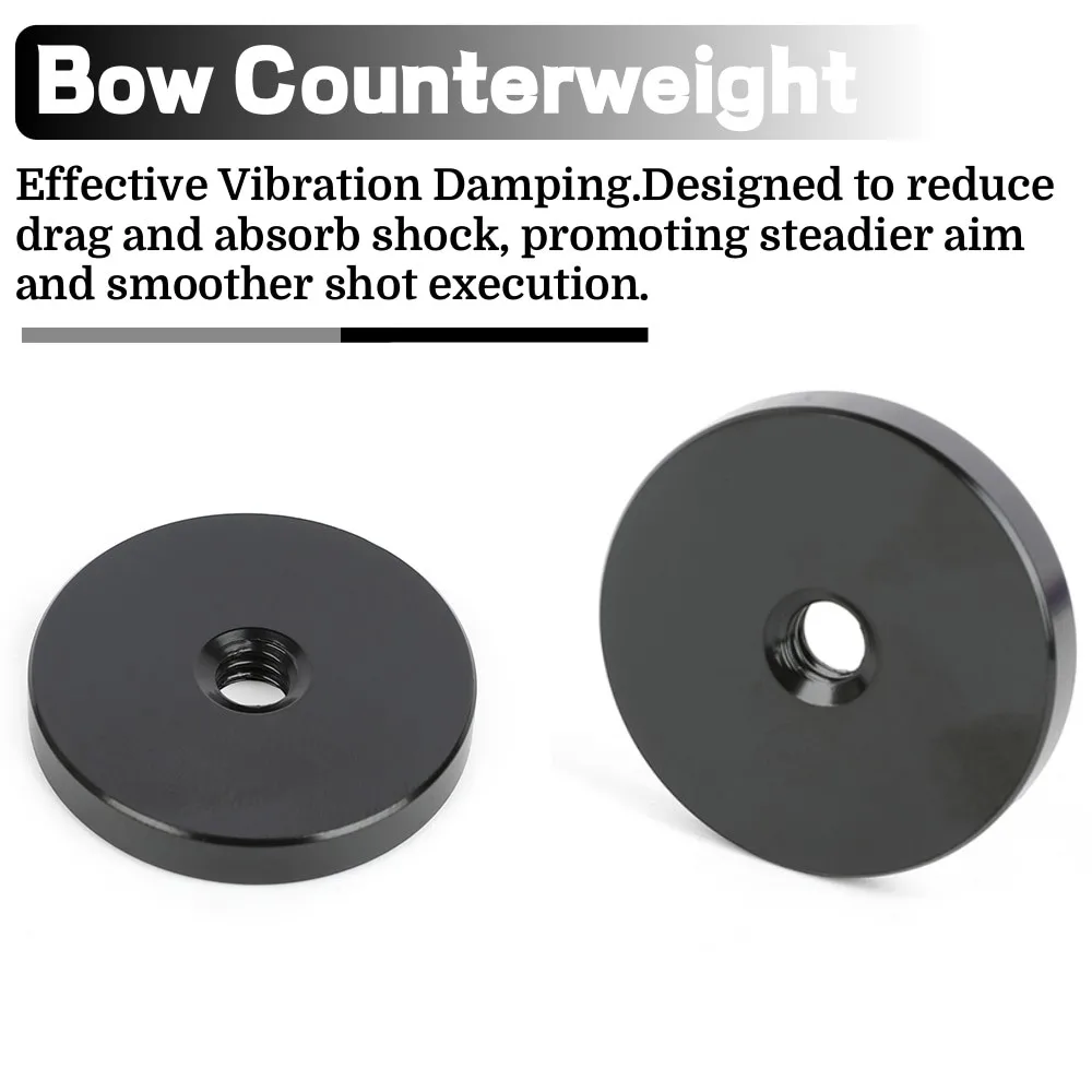 Contrapeso de tiro con arco, estabilizador de arco recurvo, pesas de varilla de equilibrio para deportes al aire libre, práctica de tiro con arco, accesorios de caza - imagen 3