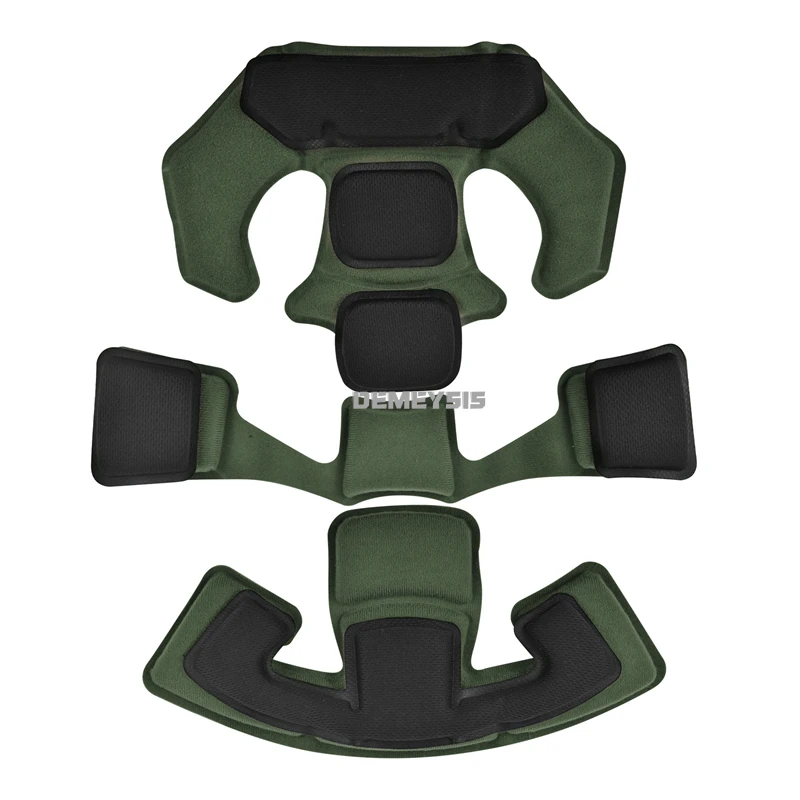 Almohadillas interiores para cascos tácticos, forro de casco de espuma viscoelástica suave, protección de repuesto, almohadillas para casco Airsoft para cascos MICH Team Wendy - imagen 4