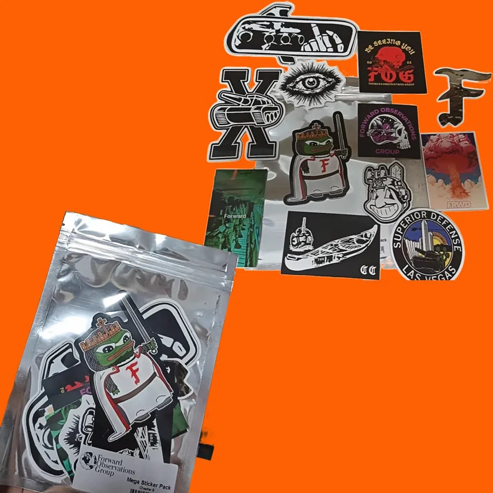 Paquete de pegatinas del grupo de observaciones hacia adelante