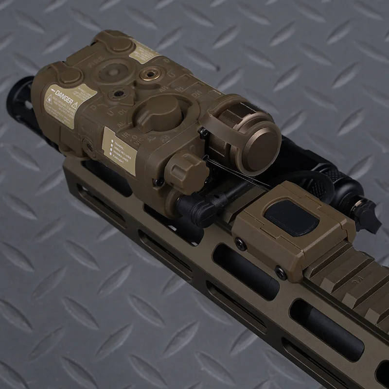 Interruptor de Control de cable PEQ de montaje de riel táctico, almohadilla de presión de enchufe de 2,5mm - imagen 4