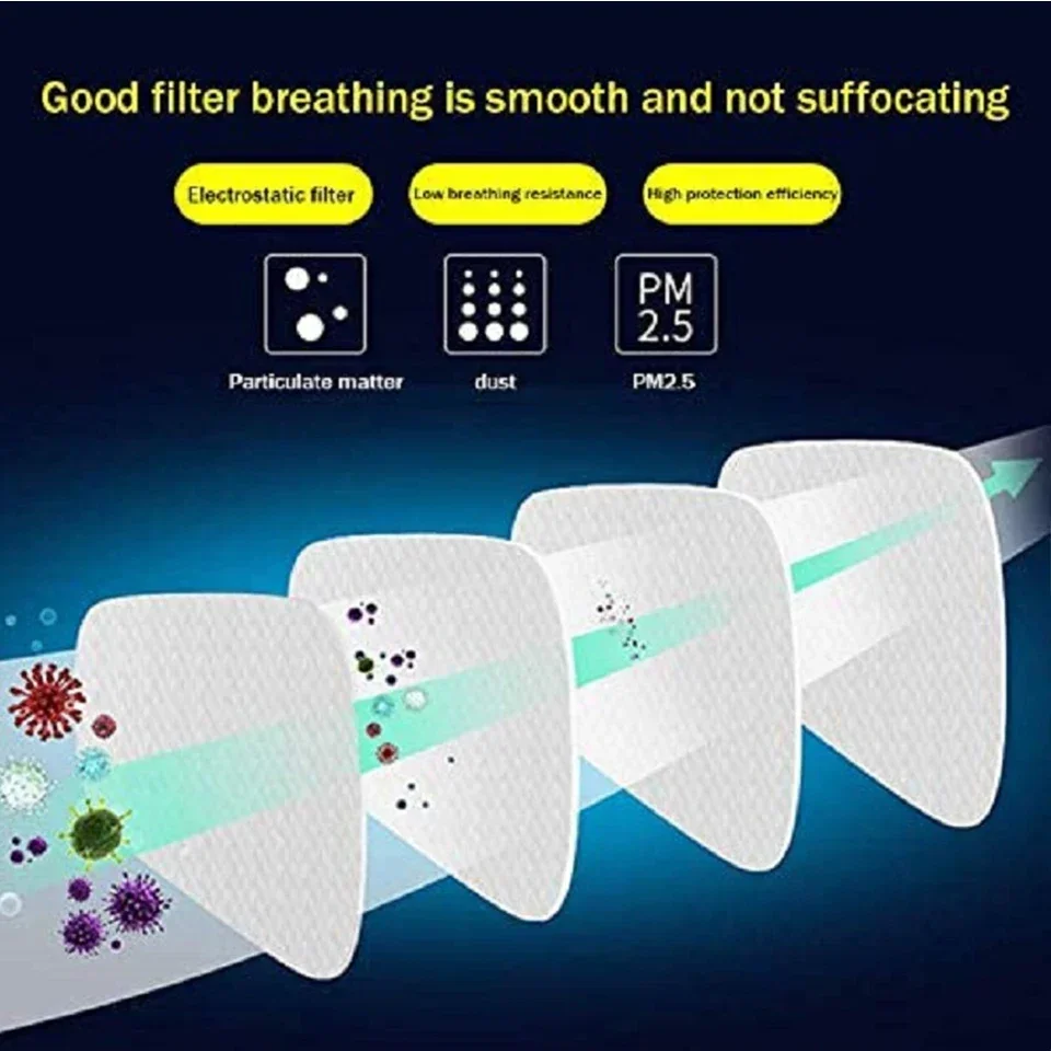 Papel de filtro de algodón para polvo 5N11, soporte 501 para 3M 6001/6200/7502/6800, pintura en aerosol química, respirador, accesorios para máscara de Gas - imagen 5