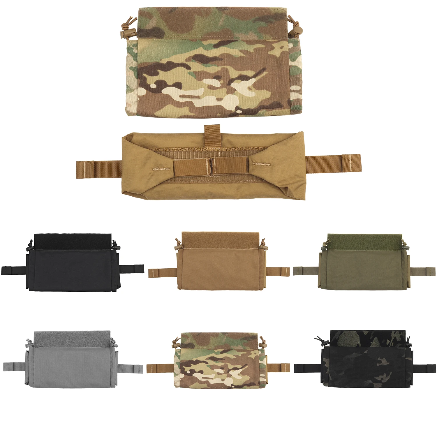 Bolsa médica Universal V5 PC FC IFAK, botiquín de primeros auxilios con inserción extraíble dividida, bolsa de paquete Compatible con chaleco Hook-LooP, aparejo para el pecho - imagen 2