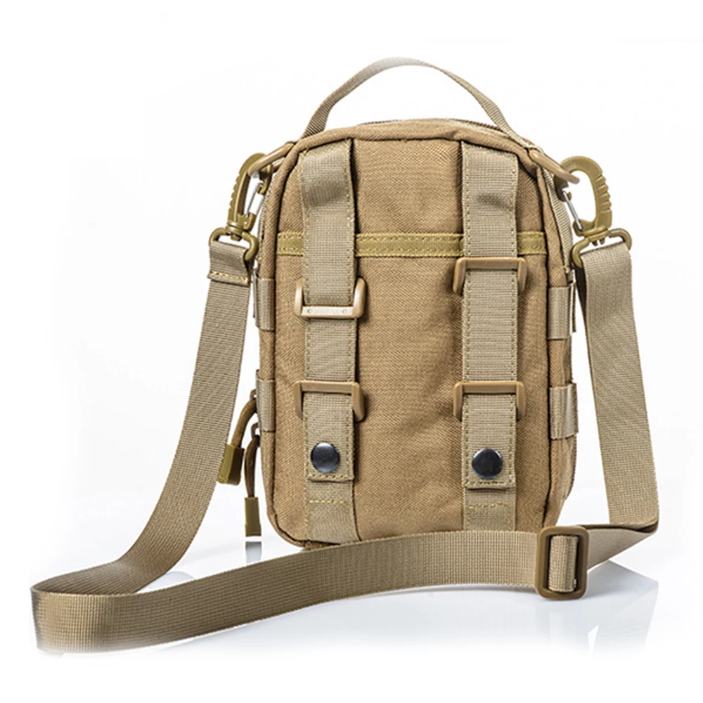 Bolso táctico militar al aire libre Oxford, bolsas cruzadas de hombro, impermeable, caza, Camping, Mochila del ejército Molle EDC - imagen 3