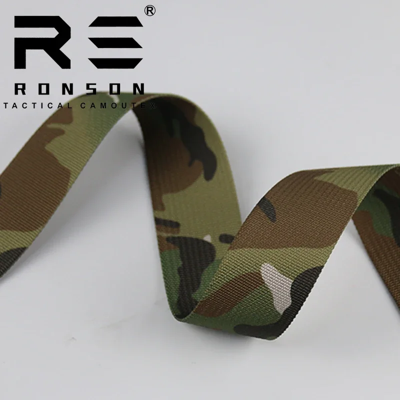 Correa de camuflaje MC, cinturón de poliéster de alta densidad, chaleco táctico molle, correa para el hombro, 2,0/2,5/3,8/5,0 cm - imagen 5