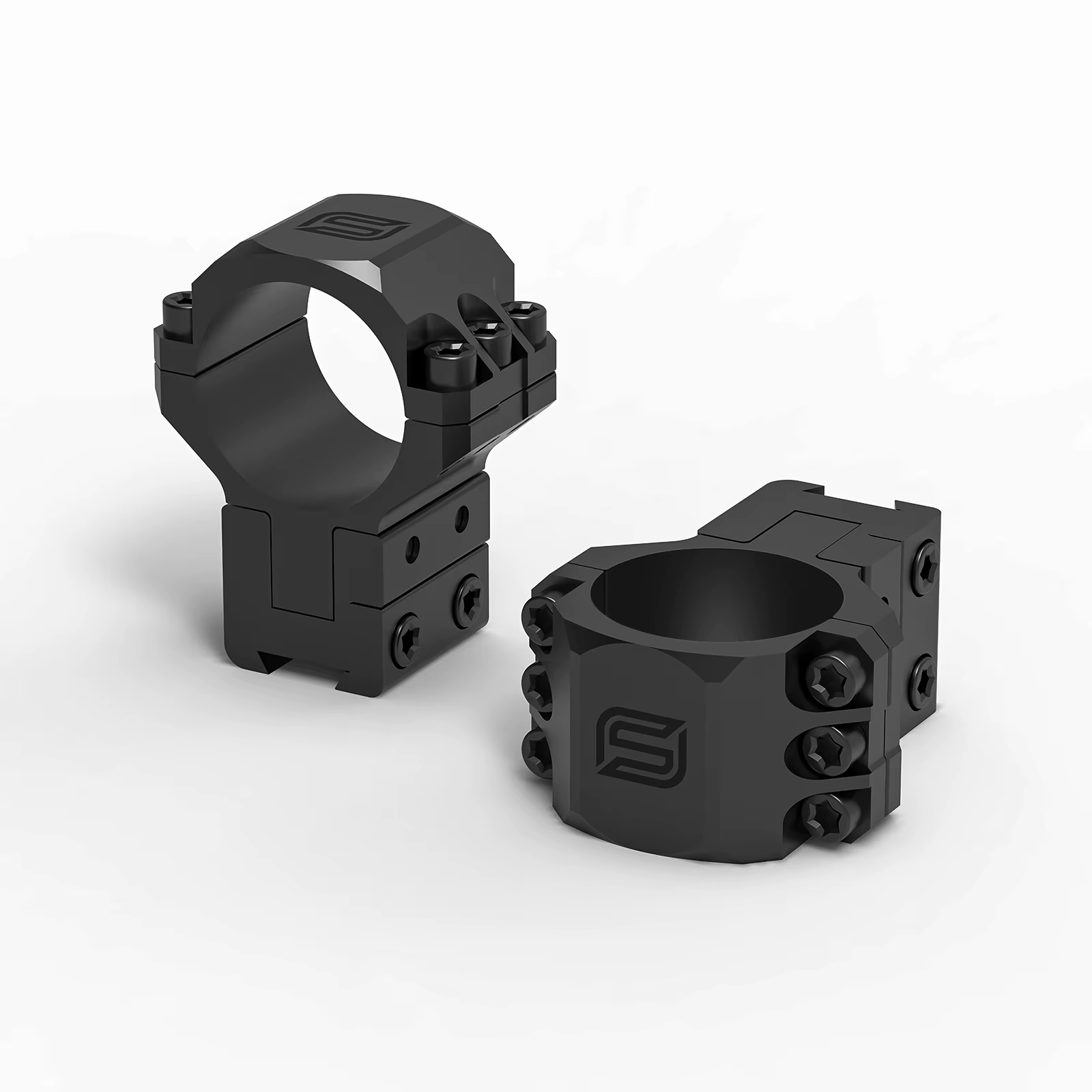 Spina Optics anillas elevación tácticas 30mm ajustables Picatinny - imagen 4
