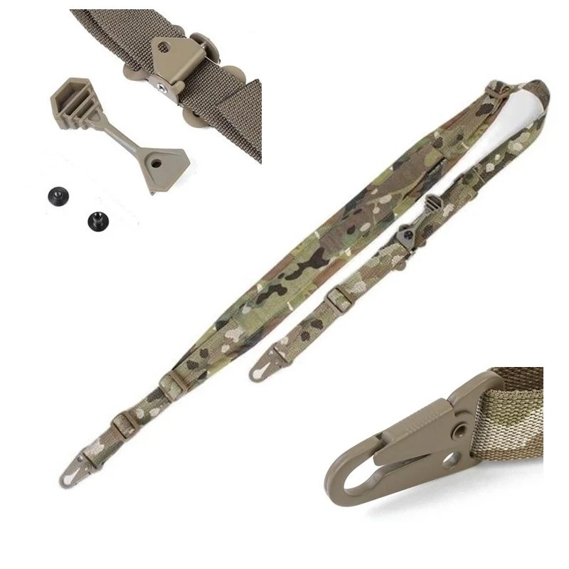 Nuevas tácticas al aire libre Slingster MK II Correa de eslinga con hebilla de acero de ajuste rápido de dos puntos - imagen 4