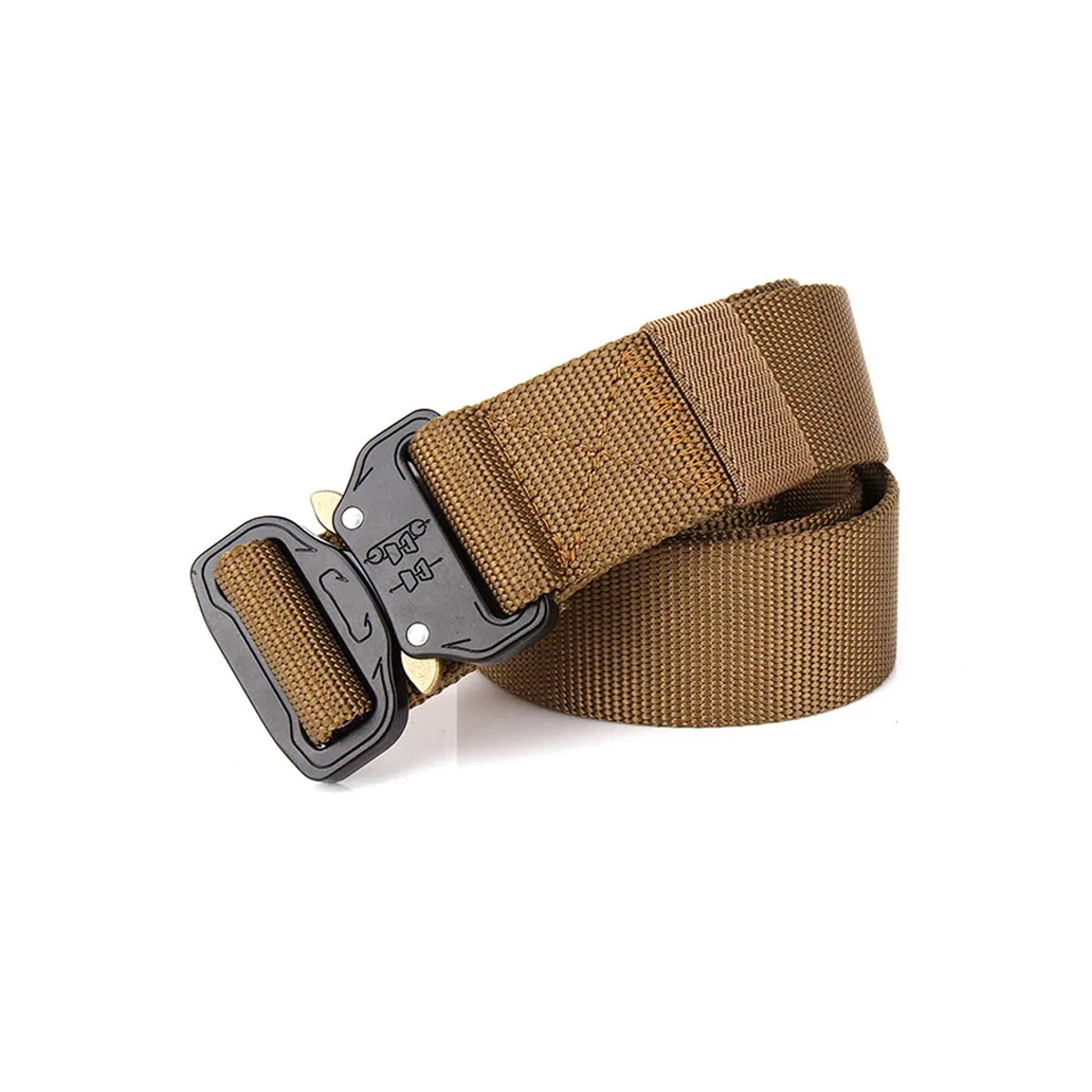 Cinturón deportivo de nailon de 3,8 CM, hebilla de Metal, cinturón de entrenamiento de caza táctico CS ajustable de liberación rápida - imagen 4