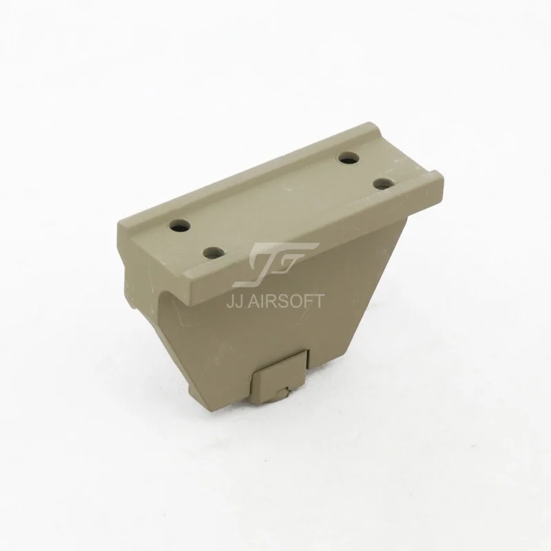 Soporte de riel compensado JJ Airsoft KAC para T1 / T-1 / T2 / T-2 / TARGET TR02 Red Dot (negro/bronceado)