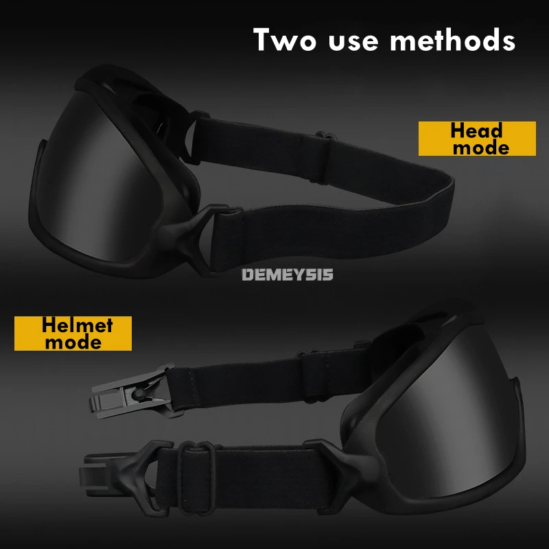 Gafas tácticas militares para deportes al aire libre, gafas de seguridad a prueba de golpes, Airsoft, Paintball, tiro, antiimpacto, juego de guerra - imagen 5