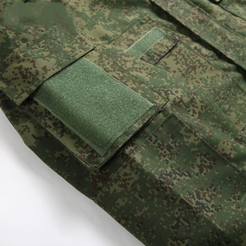 Traje de camuflaje para hombre, ropa de entrenamiento de campo de concha dura, Emr ruso, verde, para las cuatro estaciones - imagen 3