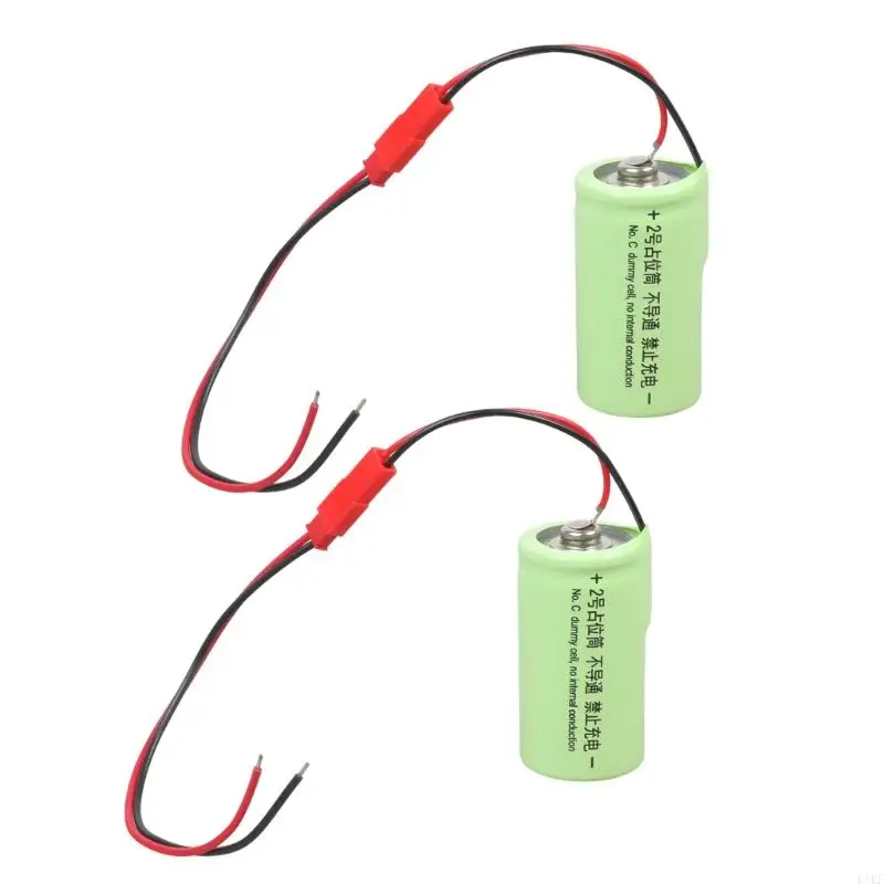 Reemplazo celda simulada LR14 C no conductora con juego conectores JST para electrónica K1KF