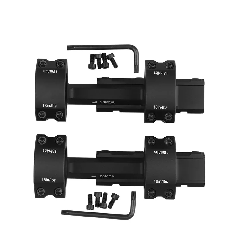 CVLIFE-montaje de alcance voladizo compensado de precisión, 20 ópticas MOA, montaje de tubo de 30/34mm, anillos duales, 1 pieza compatible con riel Picatinny para caza - imagen 5