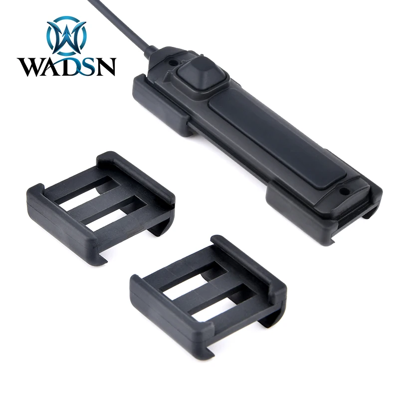 WADSN-Panel de bolsillo de nailon para HL-X, almohadilla de presión, ranura para interruptor de luz, apto para riel Picatinny de 21MM, PEQ-15 táctico