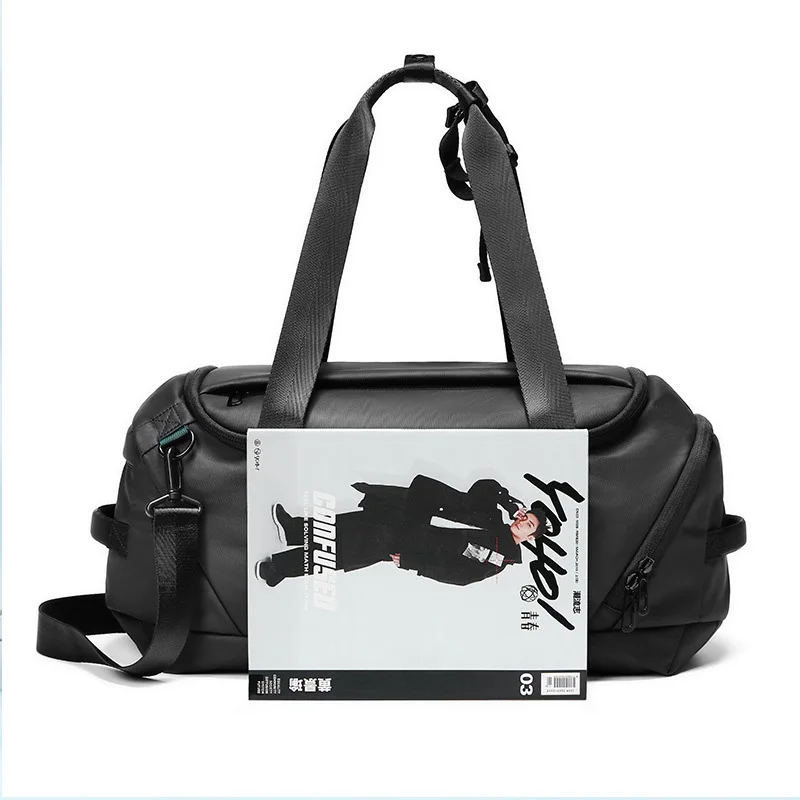 Bolso de hombro multifuncional para gimnasio y Fitness, mochila de gran capacidad, bolso de viaje para exteriores, bolso de entrenamiento deportivo impermeable para hombres - imagen 4