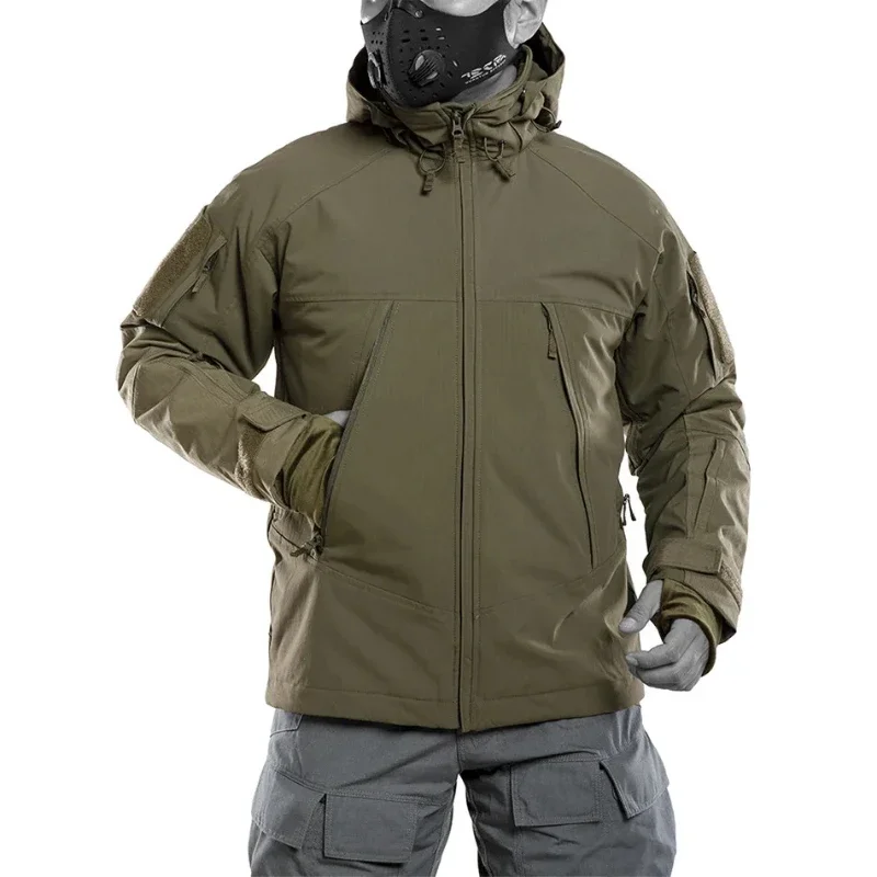 Chaqueta militar Pro O4 0 para hombre, chaqueta táctica de algodón de camuflaje para ciclismo, protección contra el calor y el frío, sin logotipo, Remade Winte - imagen 3
