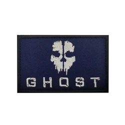 Parches bordados Call of Duty Task Force 141 – máscara fantasma