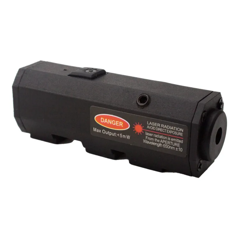 Mira láser roja con carga USB recargable compatible con riel Picatinny de 20 mm