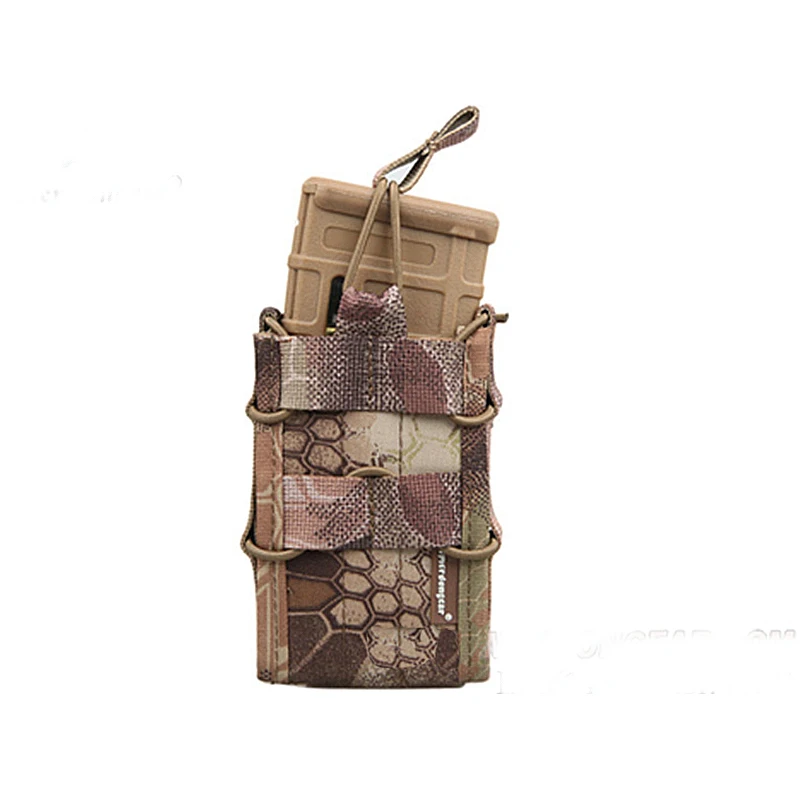 Emersongear-bolsa para revistas táctica Molle Mag, bolsa individual Modular para Rifle portátil para 556 M4 M16 AR15 SR52 P-MAGS M1A1 - imagen 4