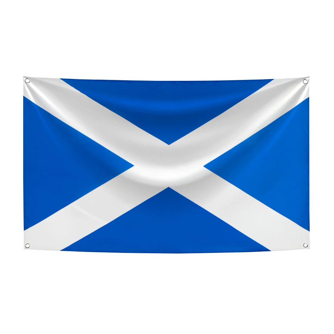 Bandera de Escocés de 90x150cm, banderín de pancarta de la cruz de Escocia de San Andrew, decoración impresa de poliéster, tapiz de pancarta - imagen 2