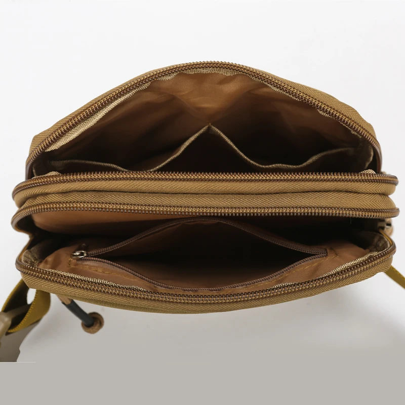 Riñonera Molle, bolsa táctica con cinturón, bolsa de primeros auxilios médicos, funda para el pecho, deportes al aire libre, caza, pesca, Camping, teléfono, paquete divertido - imagen 5