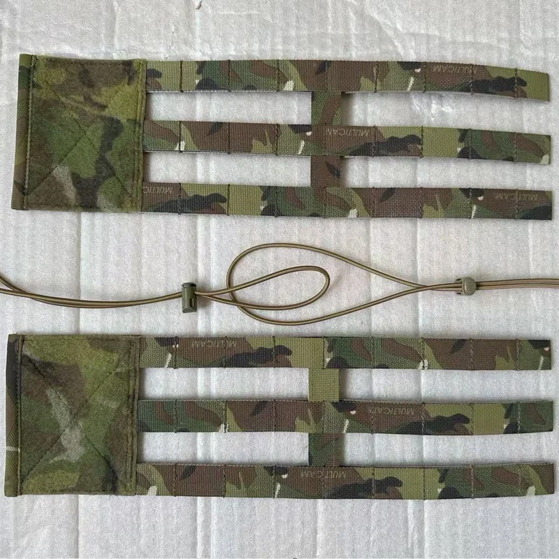 MC CB - Faja esquelética de 3 bandas con chaleco táctico adhesivo MOLLE - imagen 2