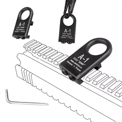 Base de montaje de eslinga CNC A-1 QD |   20mm Picatinny/Rails correas de separación rápida montaje de eslinga, eslingas para pistola de caza al aire libre, 1 Uds.