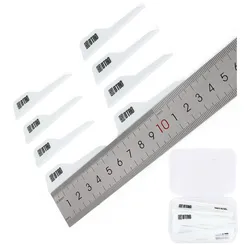 Plumas de repuesto para flechas de arco – Pack 50 uds