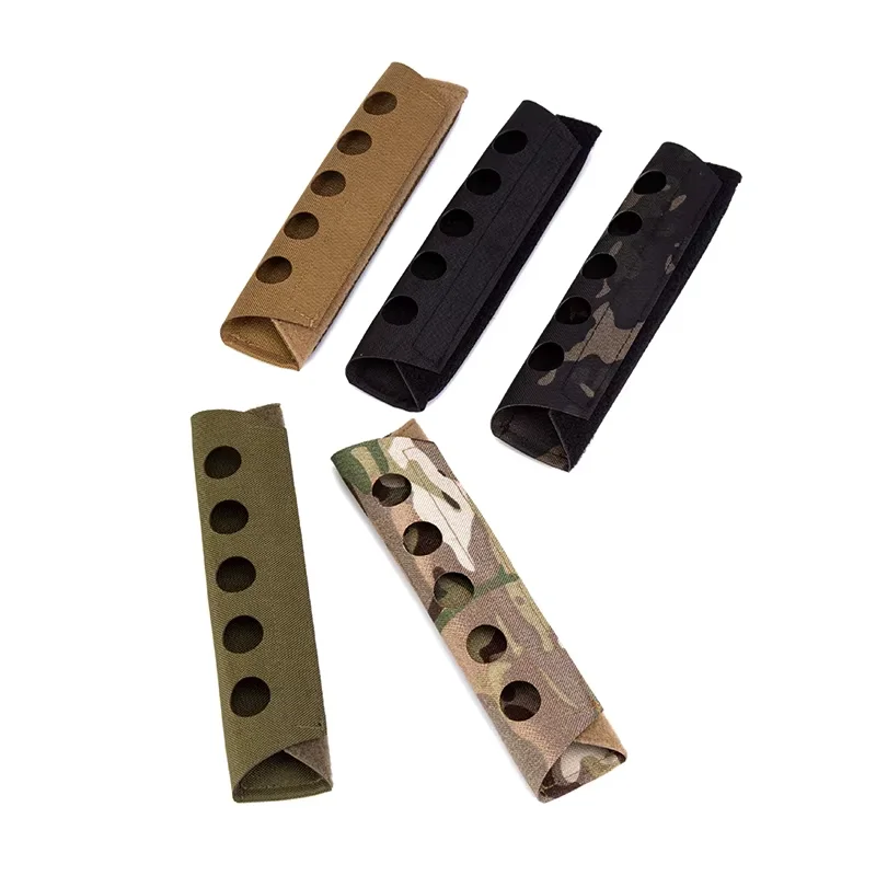 Funda Modular táctica para auriculares, diadema Molle, funda protectora para micrófono, orejera de caza, correa de soporte para auriculares - imagen 5